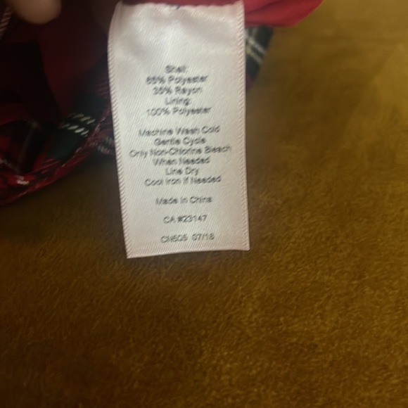 Talbots womens plaid Christmas mini skirts size 10 - Picture 6 of 6